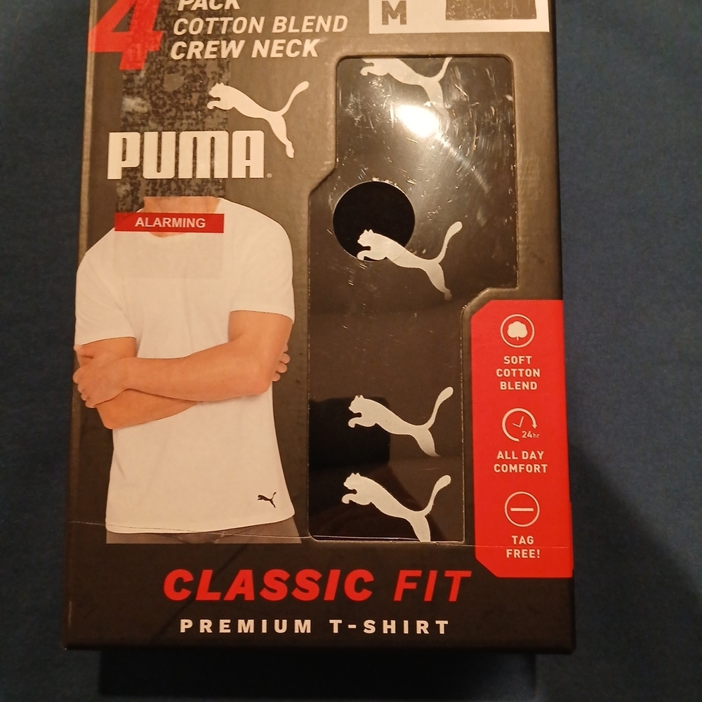 Puma Classic Fit White T-Shirt